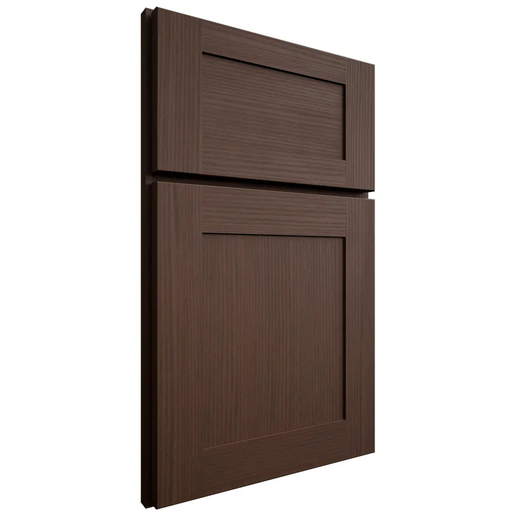 Shiloh Cabinetry Full Overlay New Haven White Oak Rift Cut Braun Door