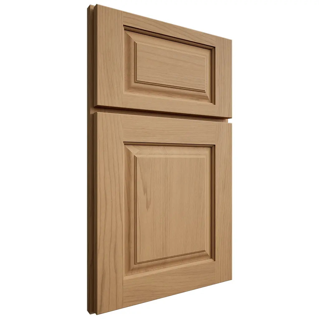 Shiloh Cabinetry Full Overlay Oxford Alder Plain Cut Natural Door