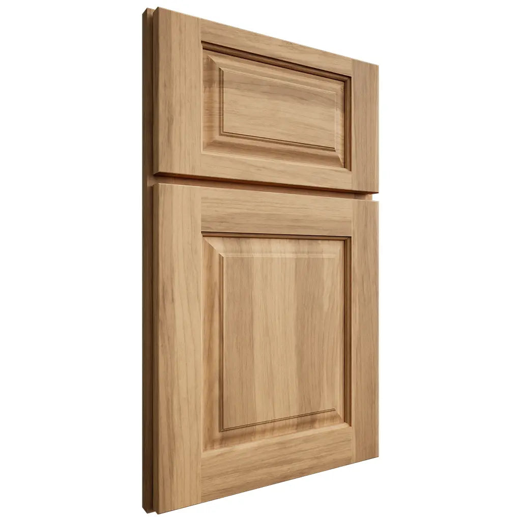 Shiloh Cabinetry Full Overlay Oxford Hickory Plain Cut Natural Door
