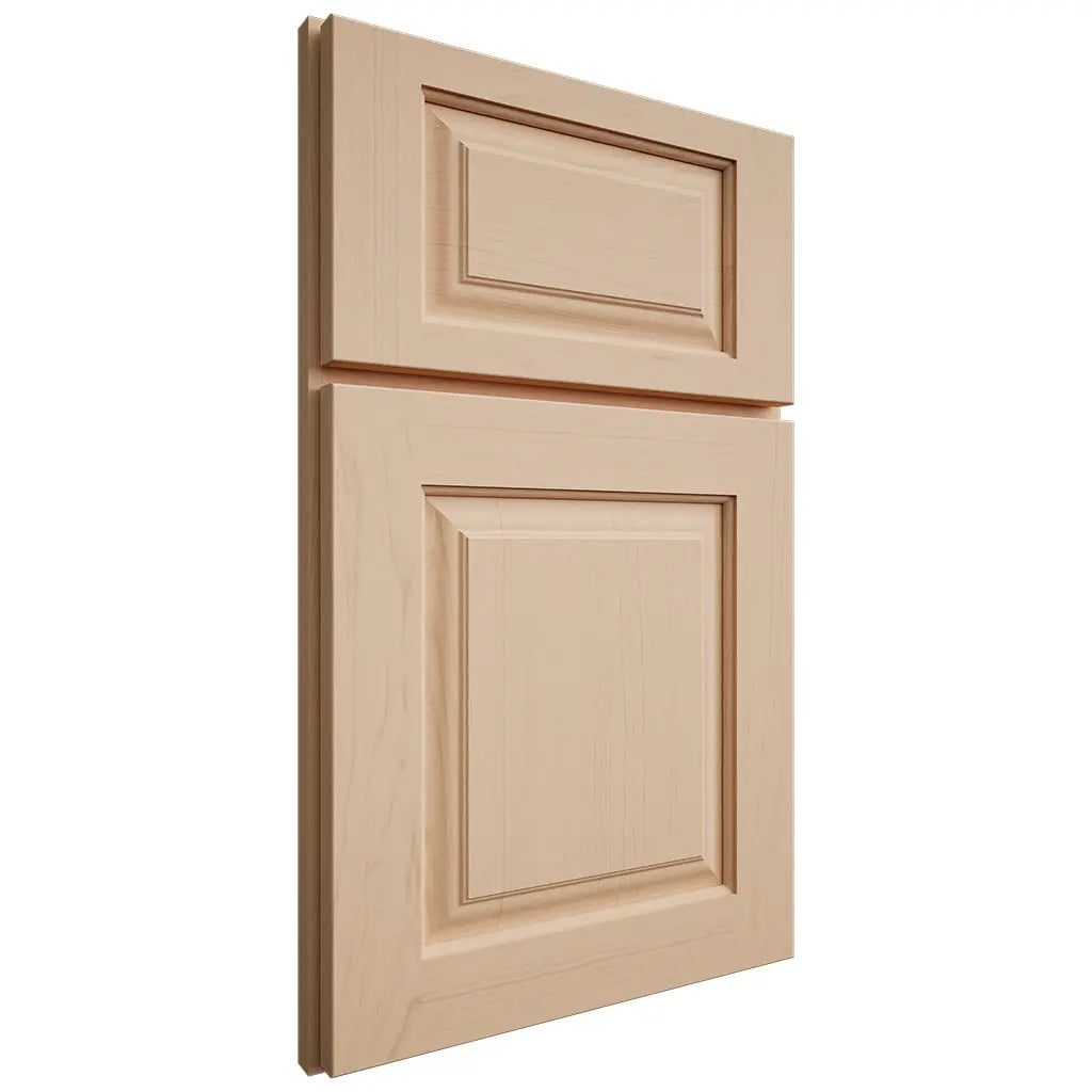 Shiloh Cabinetry Full Overlay Oxford Maple Plain Cut Natural Door