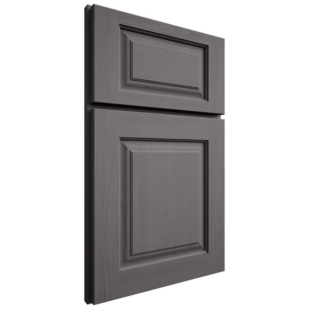 Shiloh Cabinetry Full Overlay Oxford Walnut Plain Cut Cadet Door