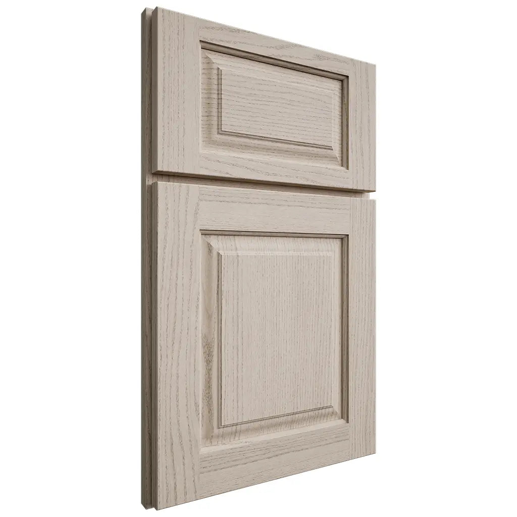 Shiloh Cabinetry Full Overlay Oxford Walnut Plain Cut Seagull Door