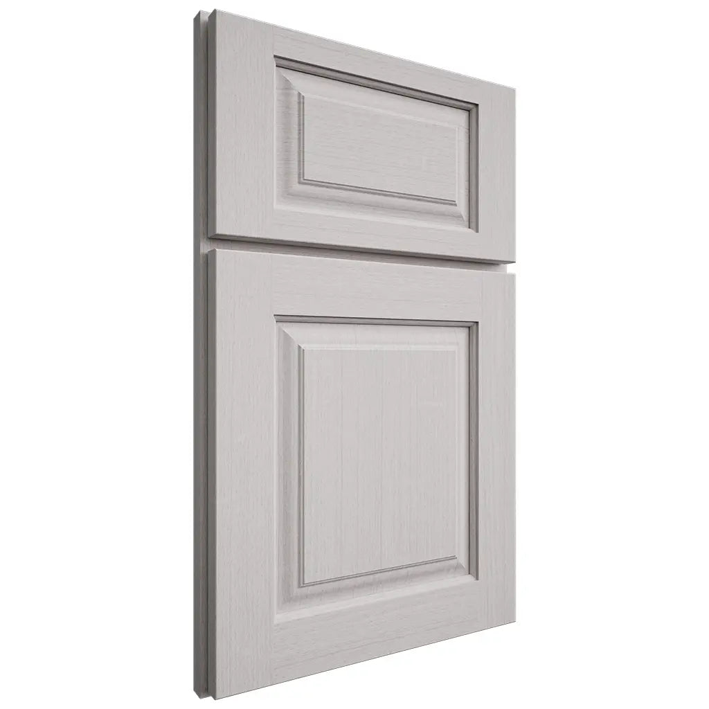 Shiloh Cabinetry Full Overlay Oxford White Oak Quarter Sawn Cotton Door