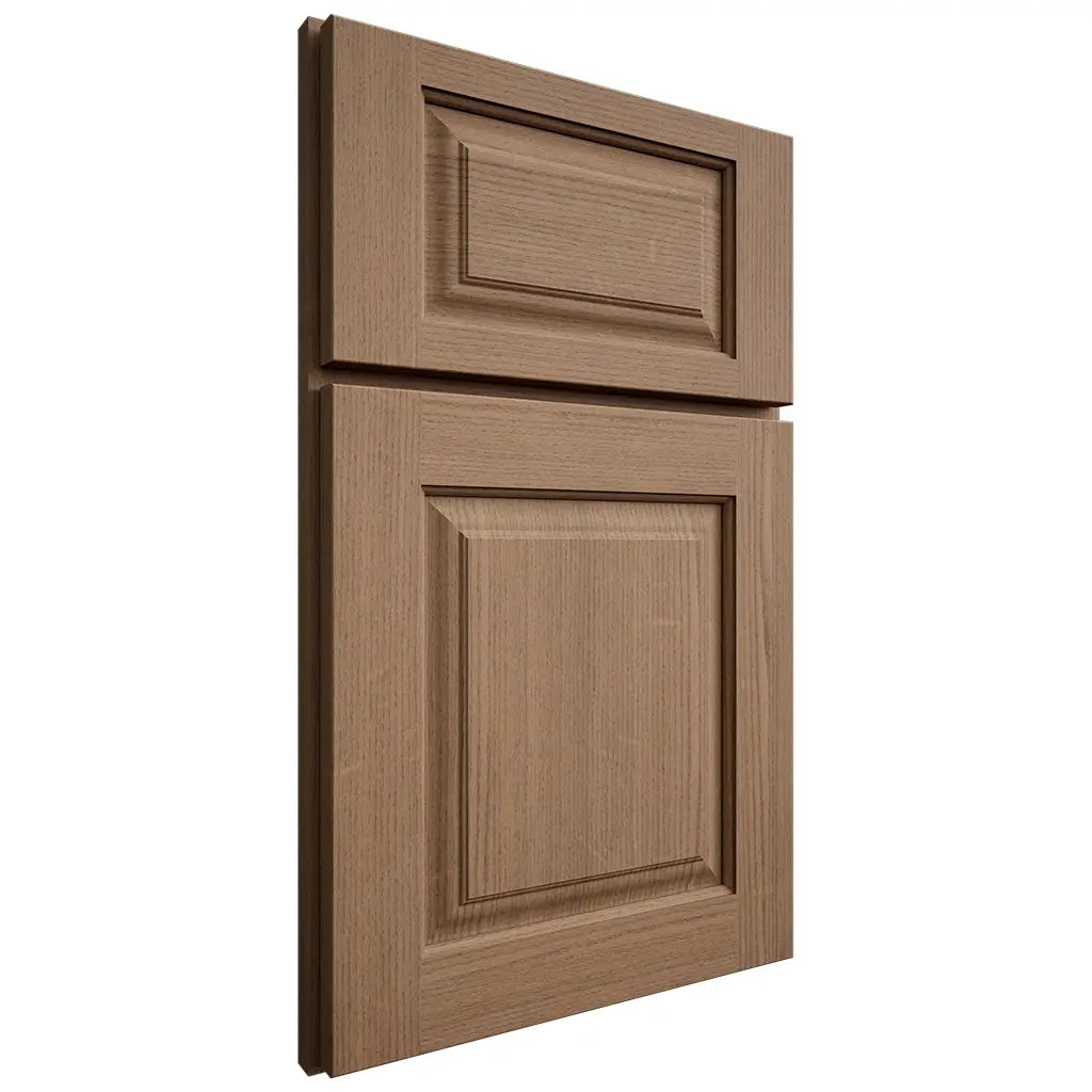 Shiloh Cabinetry Full Overlay Oxford White Oak Quarter Sawn Medium Door