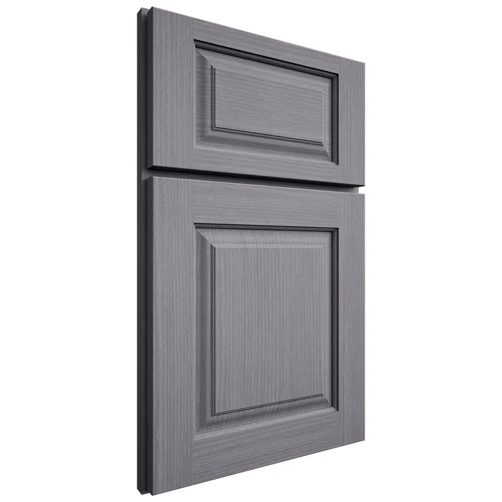 Shiloh Cabinetry Full Overlay Oxford White Oak Rift Cut Cadet Door