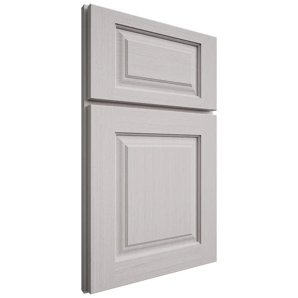 Shiloh Cabinetry Full Overlay Oxford White Oak Rift Cut Cotton Door