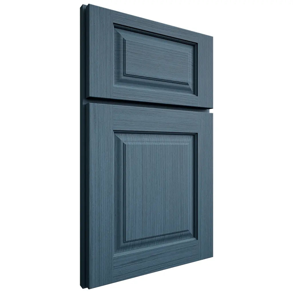 Shiloh Cabinetry Full Overlay Oxford White Oak Rift Cut Hudson Door