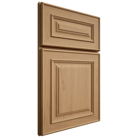 Shiloh Cabinetry Full Overlay Portland Alder Plain Cut Natural Door