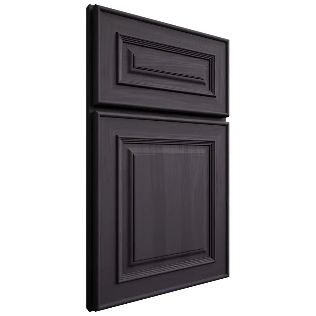 Shiloh Cabinetry Full Overlay Portland Hickory Plain Cut Harbor Door