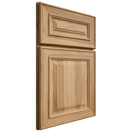 Shiloh Cabinetry Full Overlay Portland Hickory Plain Cut Natural Door