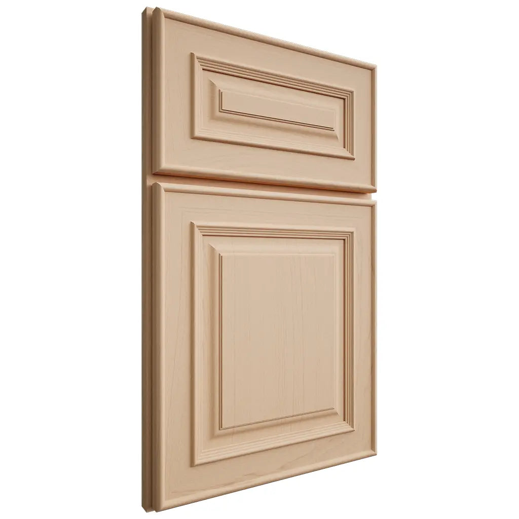 Shiloh Cabinetry Full Overlay Portland Maple Plain Cut Natural Door
