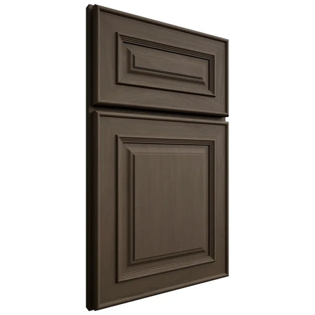 Shiloh Cabinetry Full Overlay Portland Maple Plain Cut Perfect Brown Door