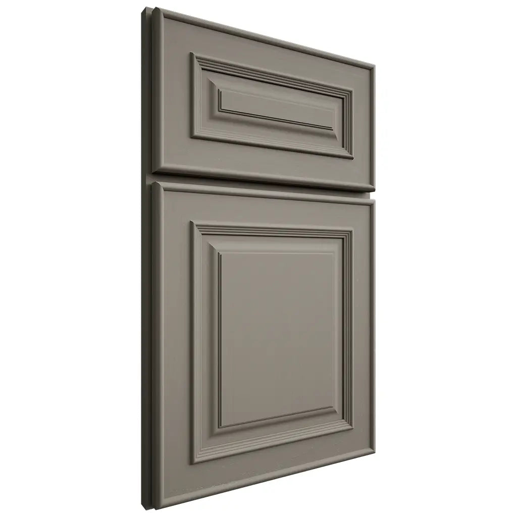 Shiloh Cabinetry Full Overlay Portland Maple Plain Cut Thyme Door