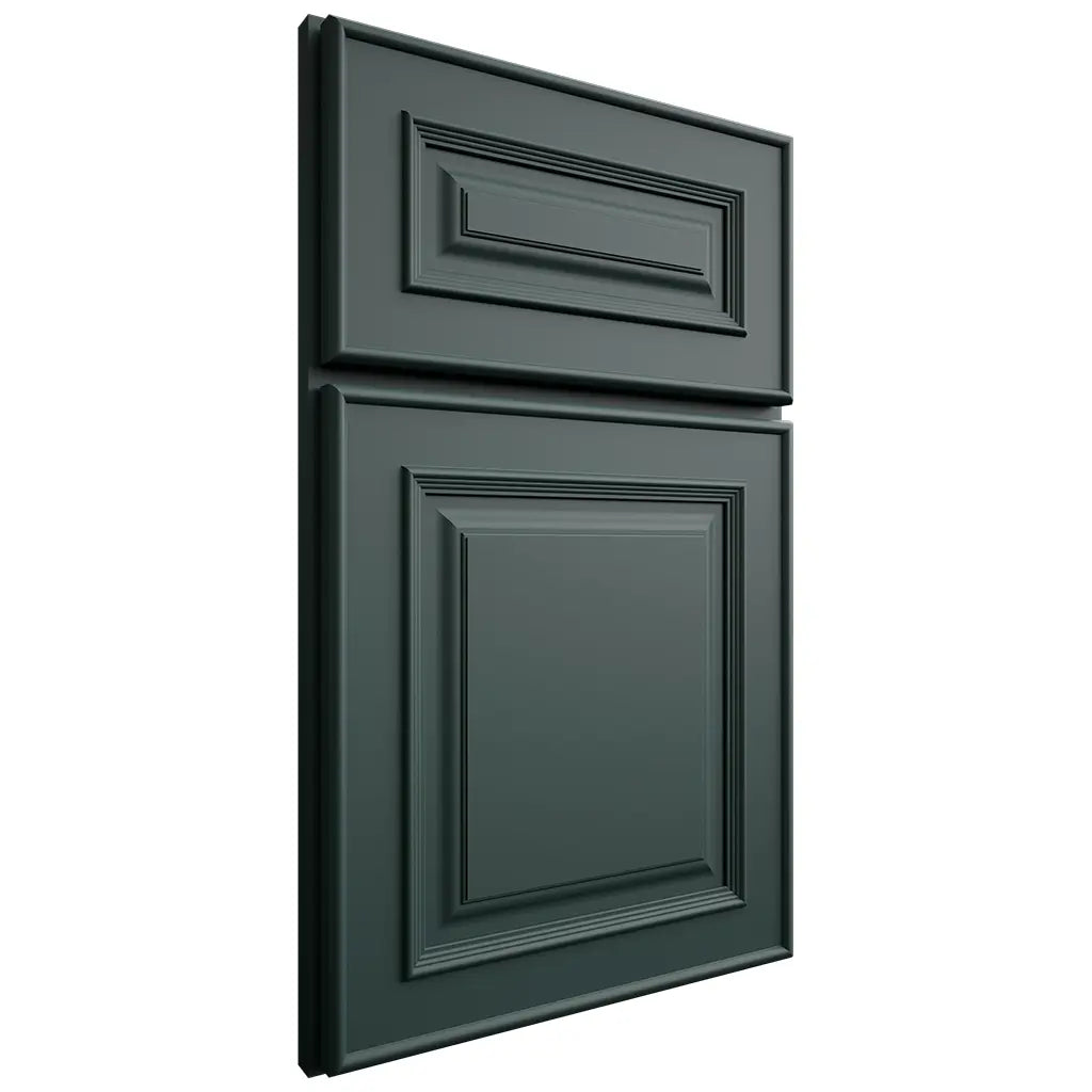 Shiloh Cabinetry Full Overlay Portland Paintable Billiard Green Door