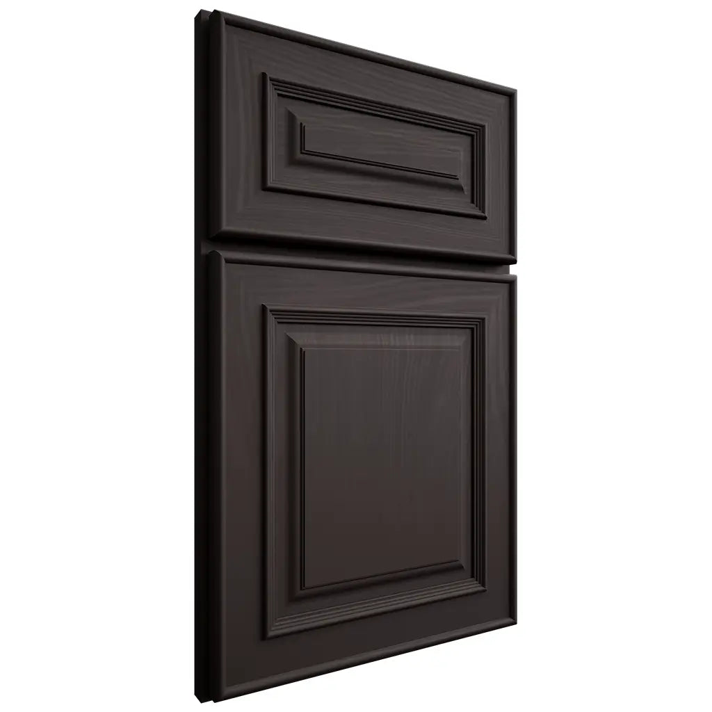 Shiloh Cabinetry Full Overlay Portland Poplar Plain Cut Carbon Door
