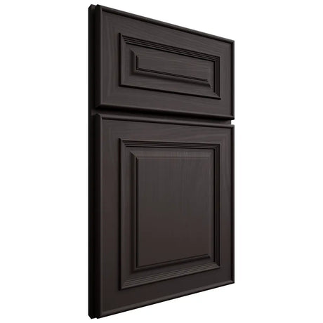 Shiloh Cabinetry Full Overlay Portland Poplar Plain Cut Carbon Door