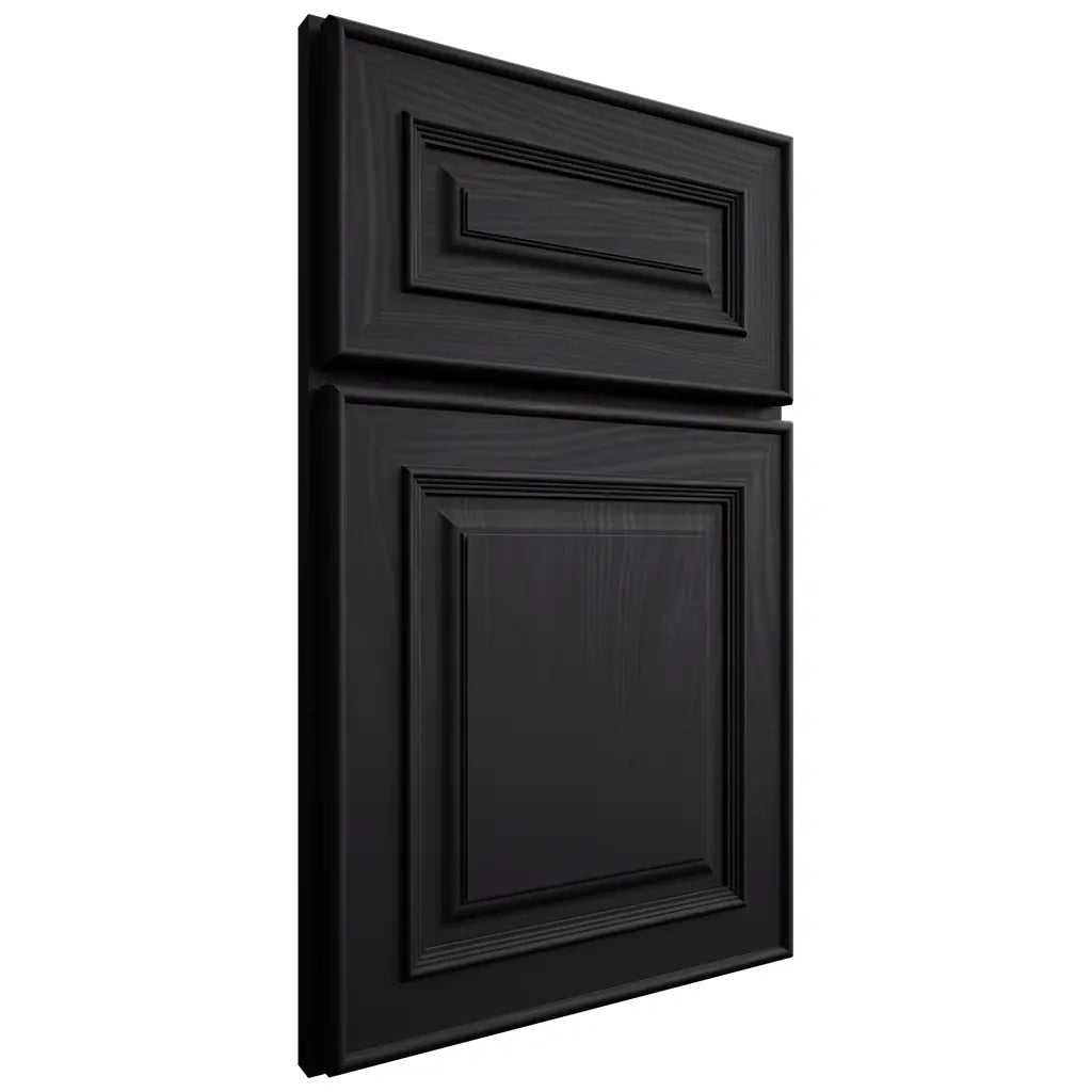 Shiloh Cabinetry Full Overlay Portland Poplar Plain Cut Harbor Door