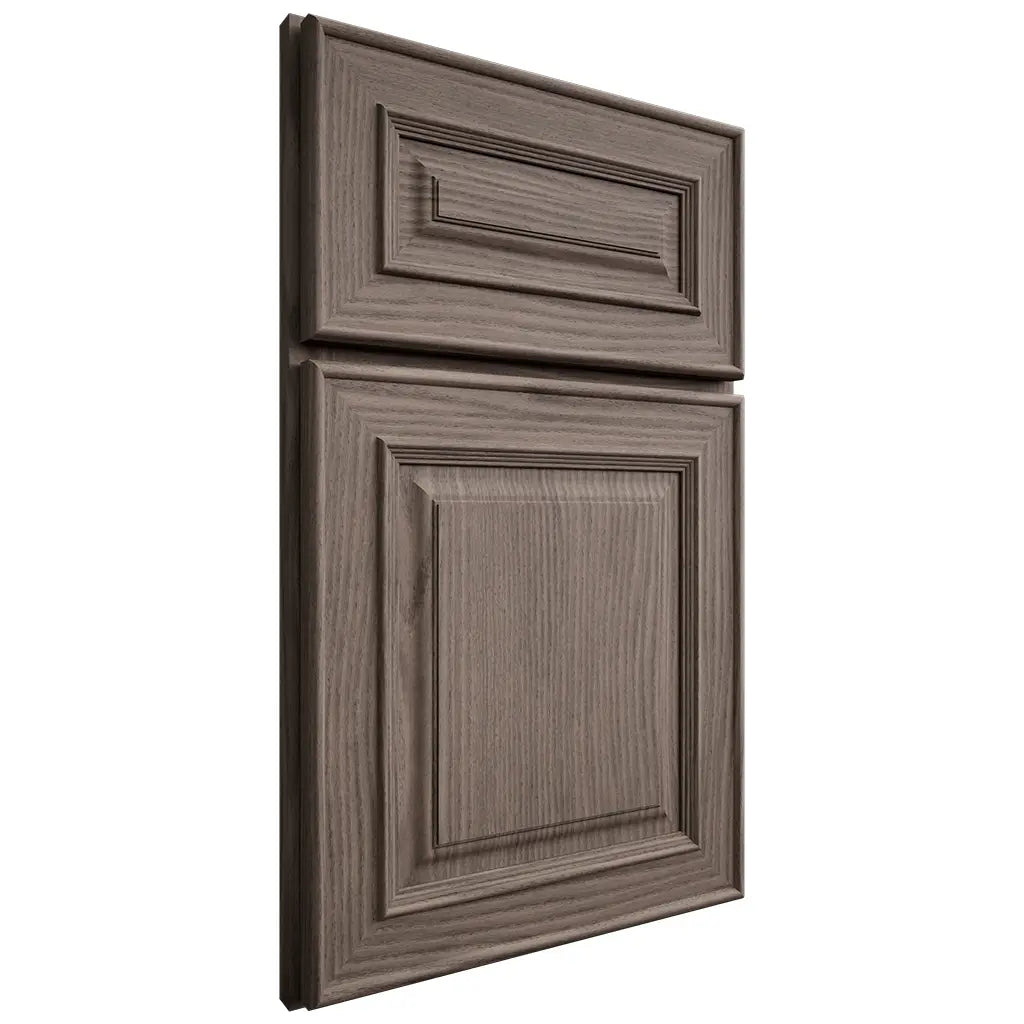 Shiloh Cabinetry Full Overlay Portland White Oak Plain Cut Clay Door