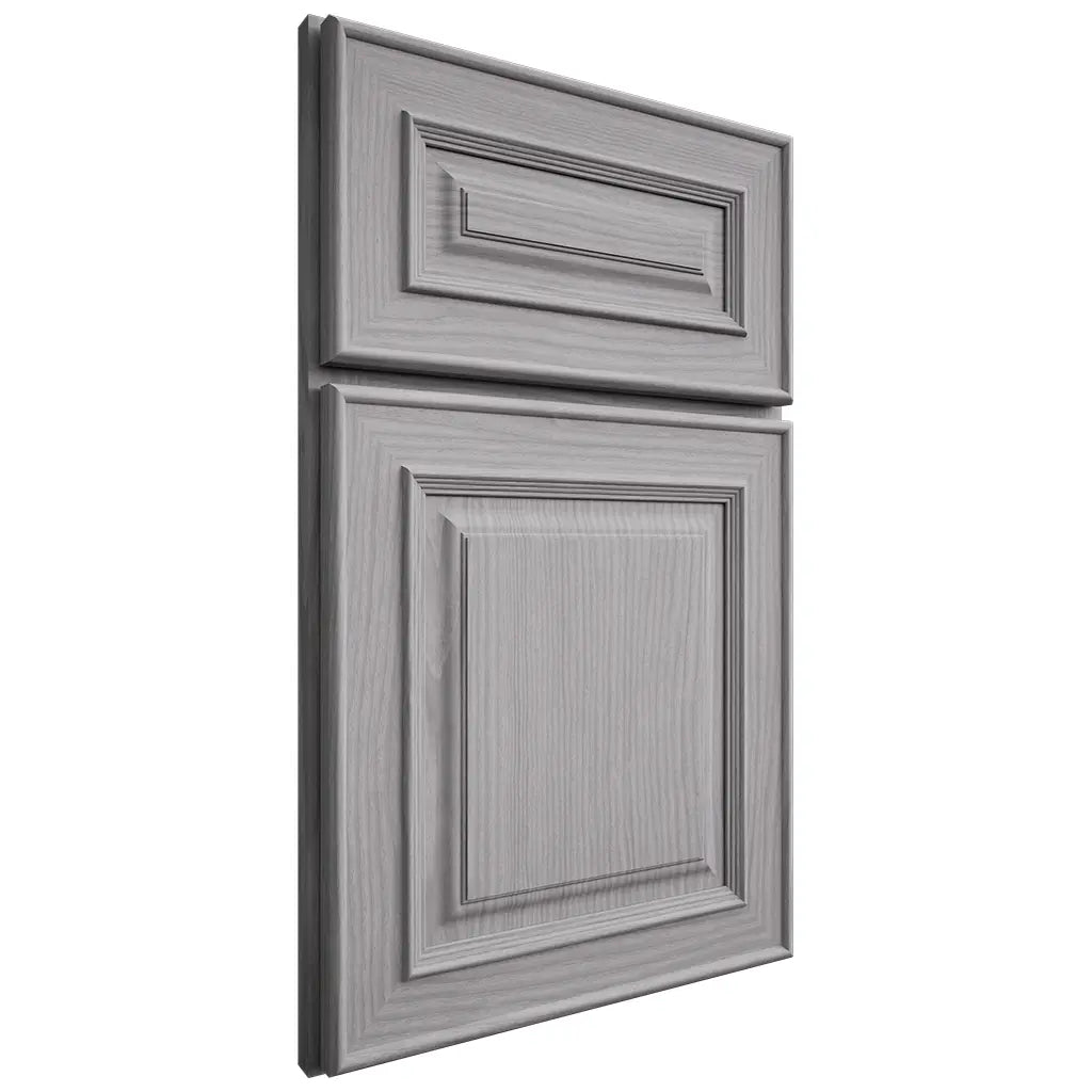 Shiloh Cabinetry Full Overlay Portland White Oak Plain Cut Stratus Door
