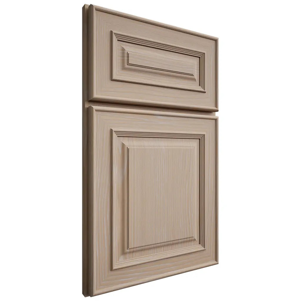 Shiloh Cabinetry Full Overlay Portland White Oak Plain Cut Straw Door