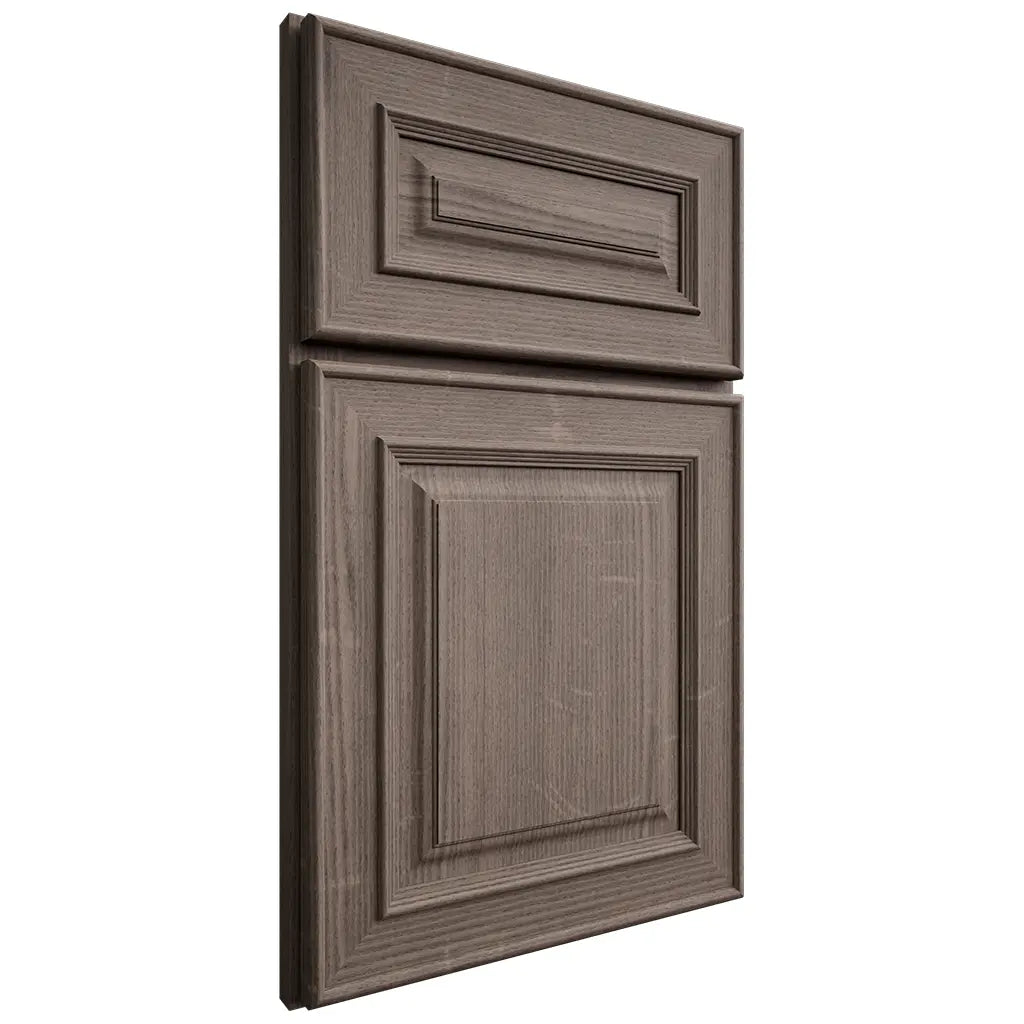 Shiloh Cabinetry Full Overlay Portland White Oak Quarter Sawn Clay Door