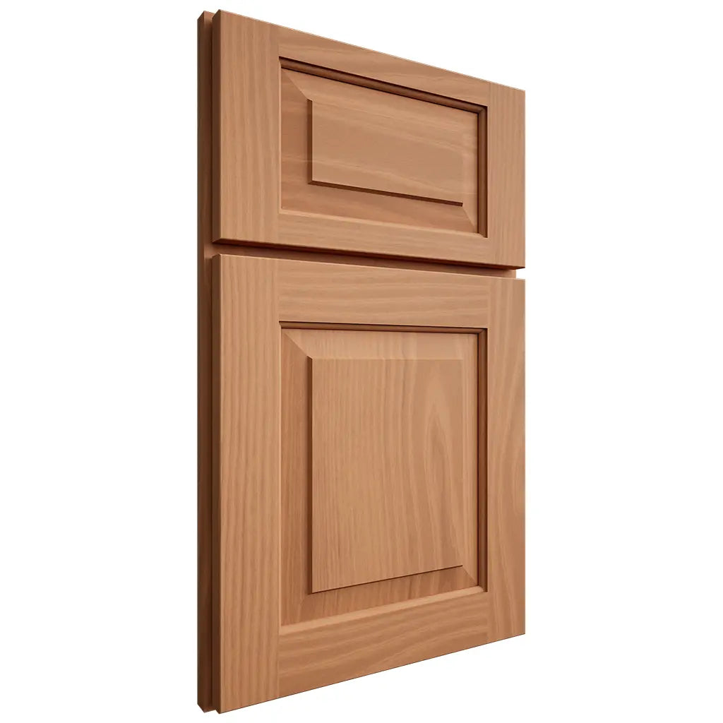 Shiloh Cabinetry Full Overlay Richmond Cherry Plain Cut Natural Door