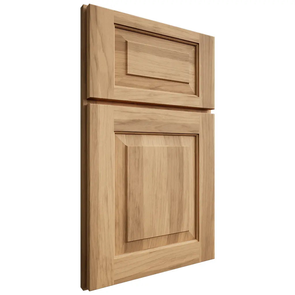Shiloh Cabinetry Full Overlay Richmond Hickory Plain Cut Natural Door