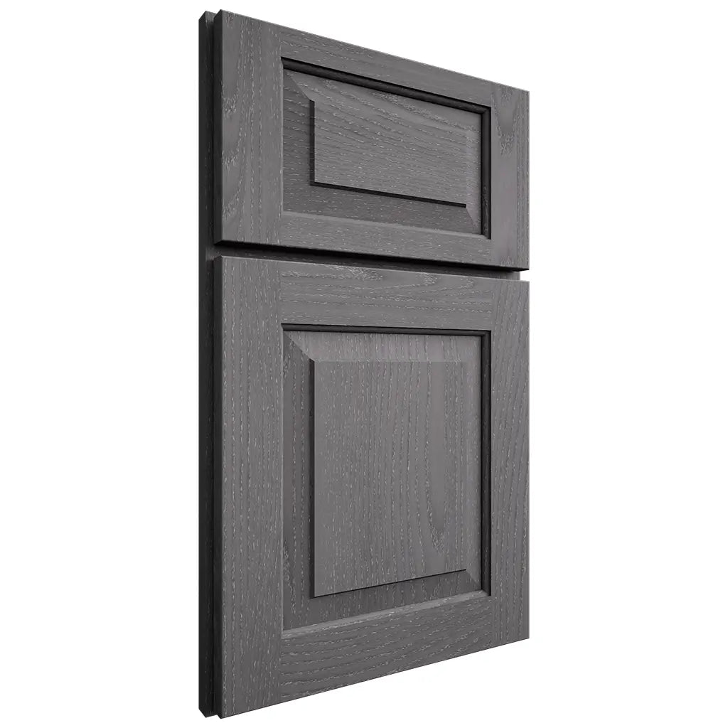 Shiloh Cabinetry Full Overlay Richmond Red Oak Plain Cut Cadet Door