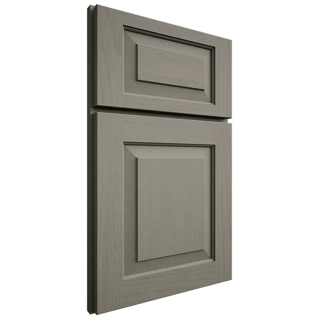Shiloh Cabinetry Full Overlay Richmond Walnut Plain Cut Thyme Door