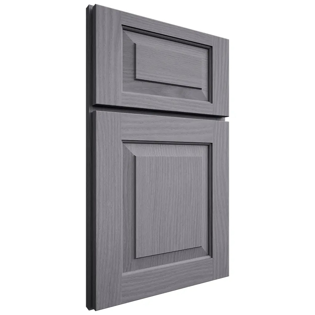 Shiloh Cabinetry Full Overlay Richmond White Oak Plain Cut Cadet Door