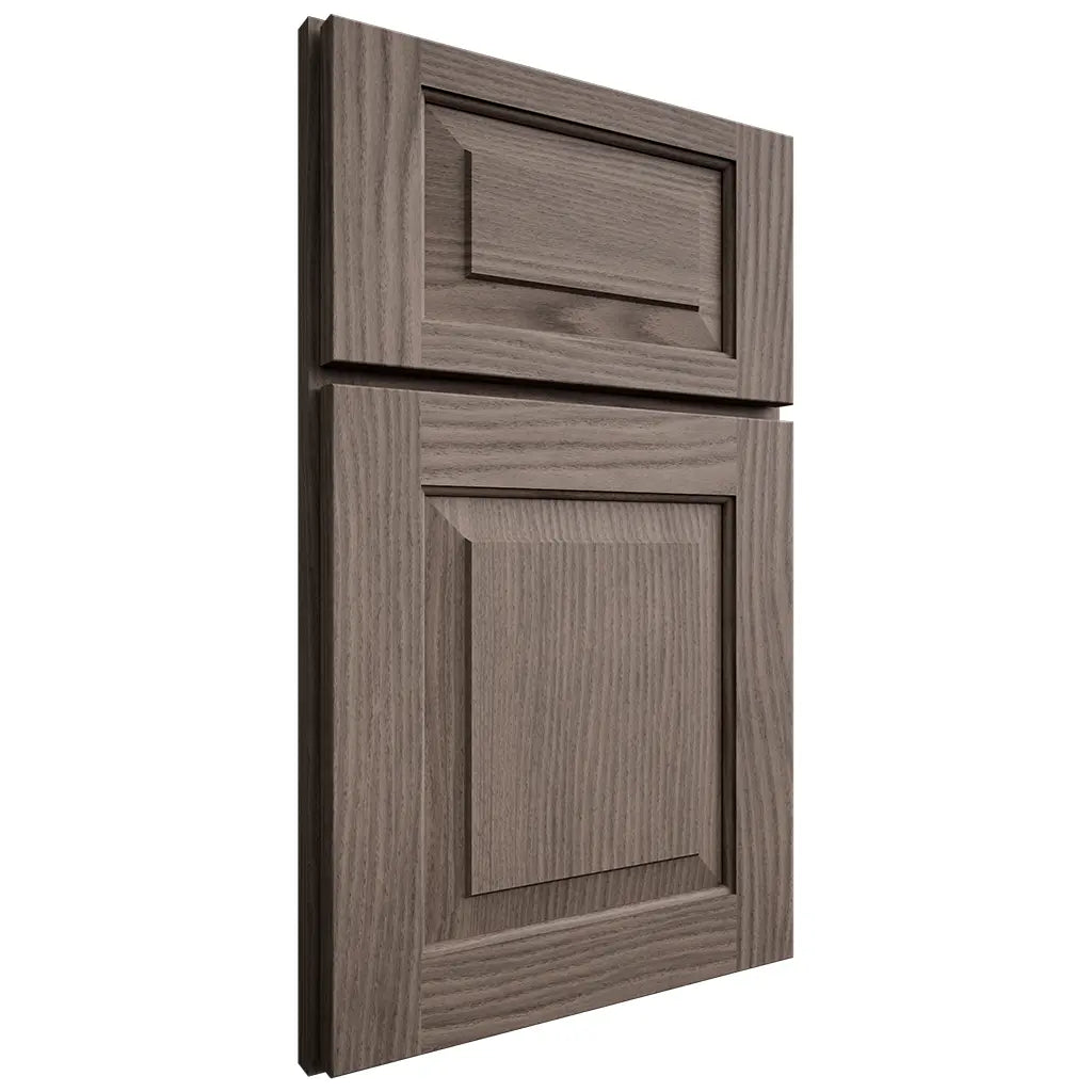 Shiloh Cabinetry Full Overlay Richmond White Oak Plain Cut Clay Door
