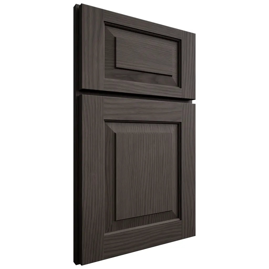 Shiloh Cabinetry Full Overlay Richmond White Oak Plain Cut Creekside Door