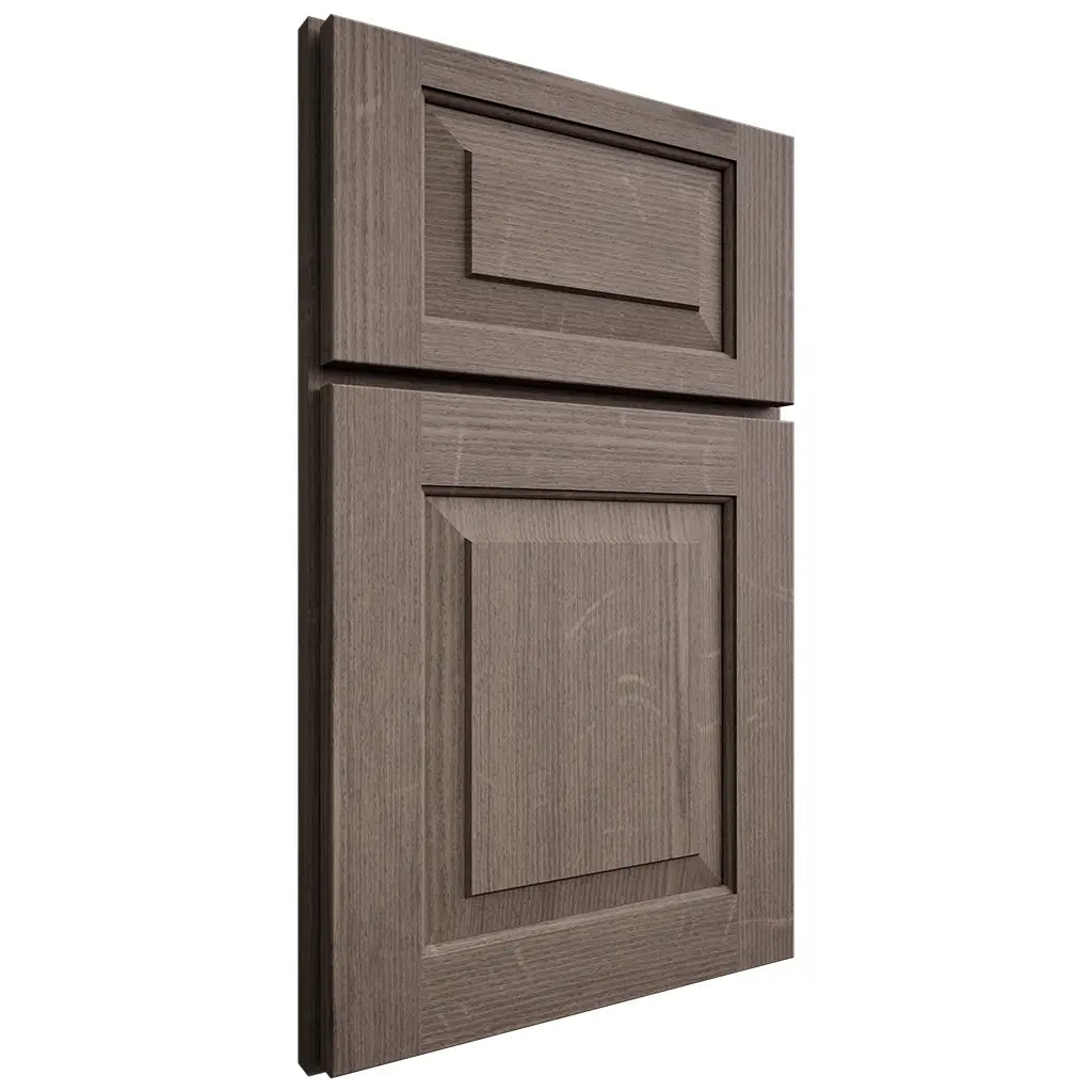 Shiloh Cabinetry Full Overlay Richmond White Oak Quarter Sawn Clay Door