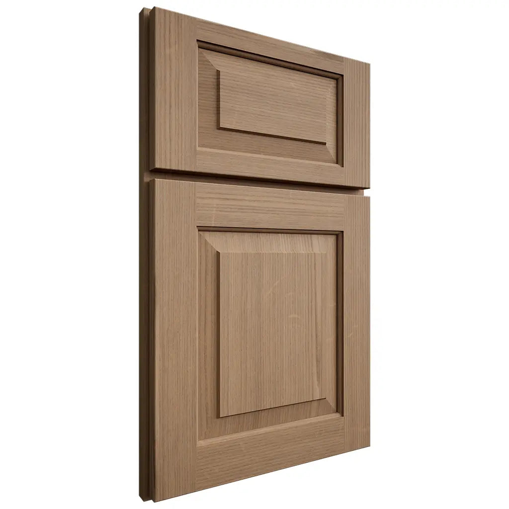 Shiloh Cabinetry Full Overlay Richmond White Oak Quarter Sawn Natural Door