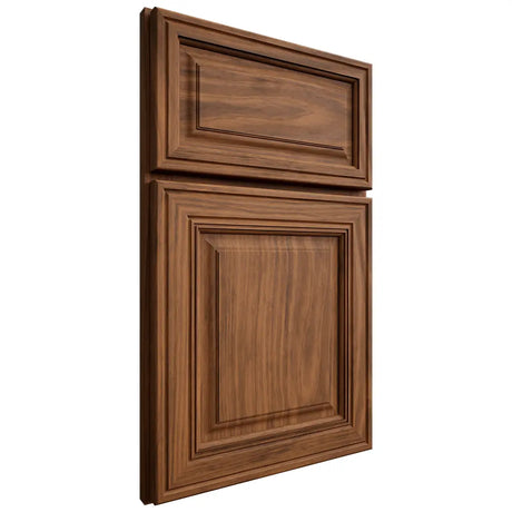 Shiloh Cabinetry Full Overlay Savannah Cherry Plain Cut Carob Door