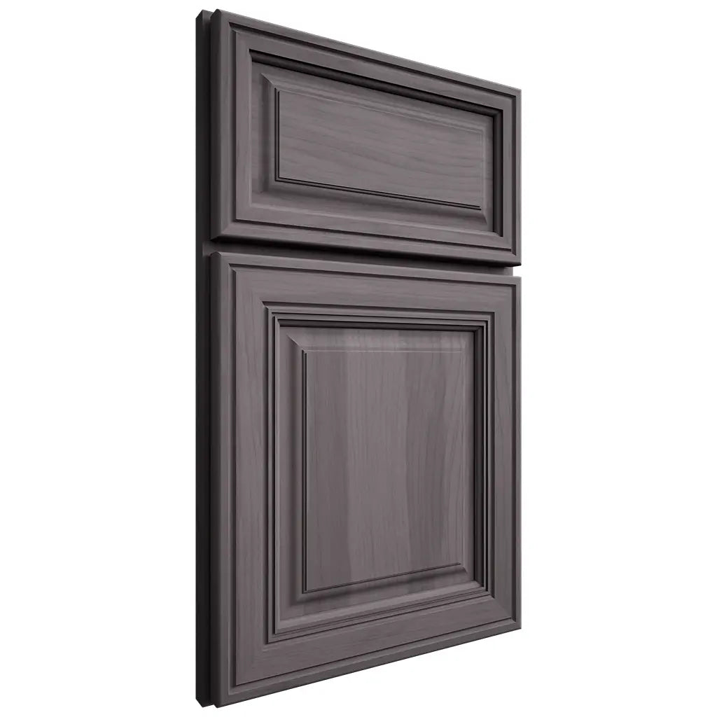 Shiloh Cabinetry Full Overlay Savannah Hickory Plain Cut Cadet Door
