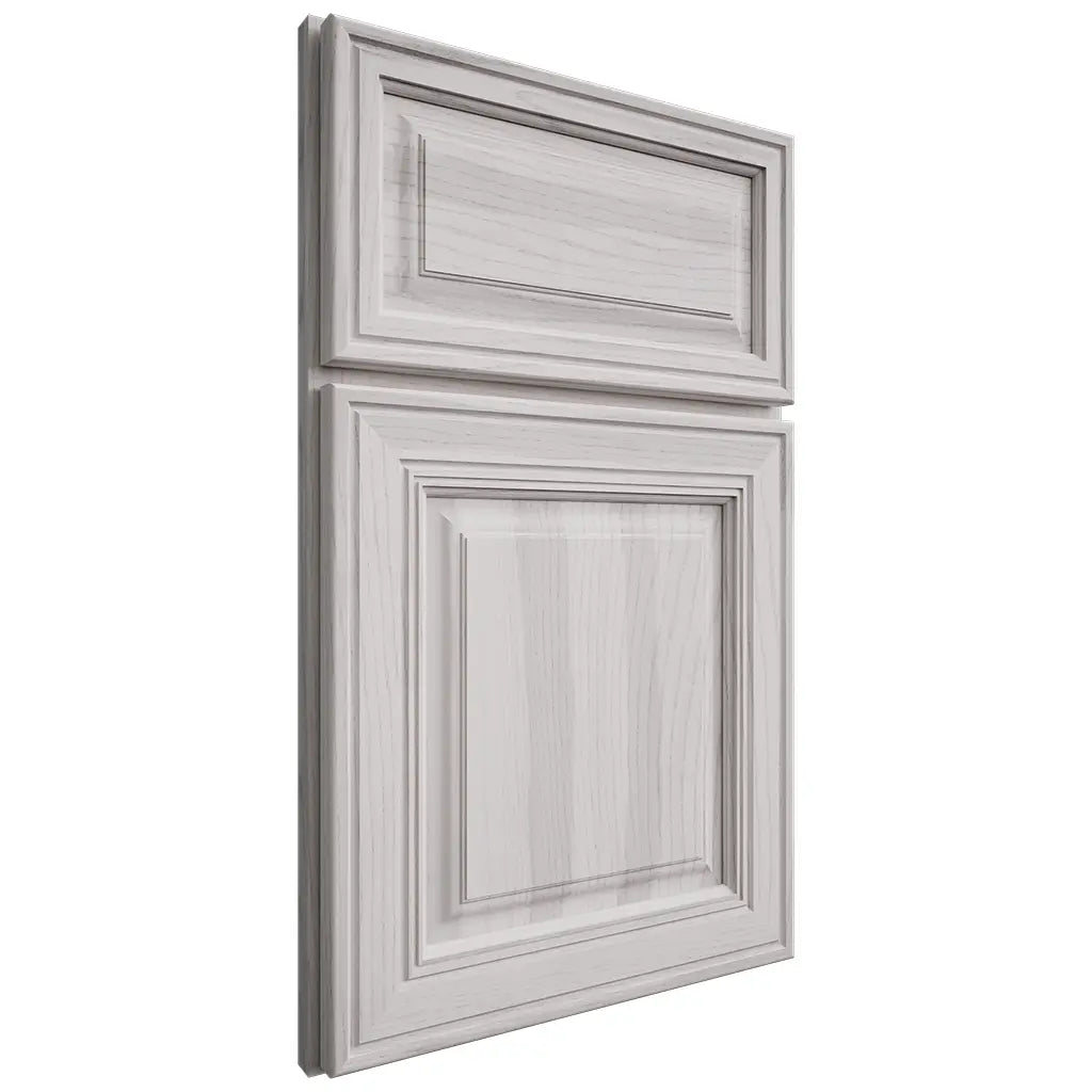 Shiloh Cabinetry Full Overlay Savannah Hickory Plain Cut Cotton Door