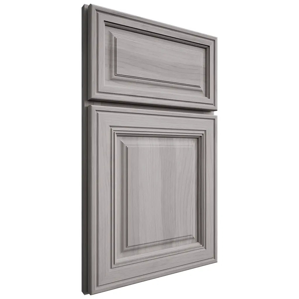 Shiloh Cabinetry Full Overlay Savannah Hickory Plain Cut Stratus Door