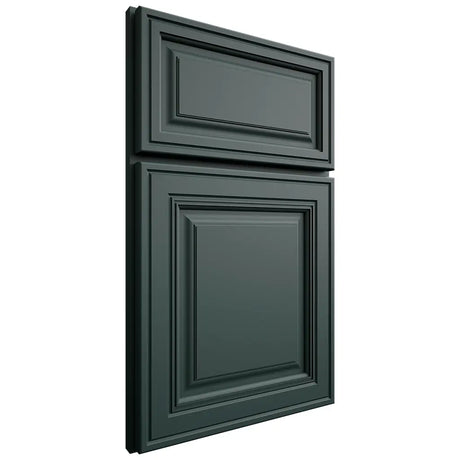 Shiloh Cabinetry Full Overlay Savannah Paintable Billiard Green Door