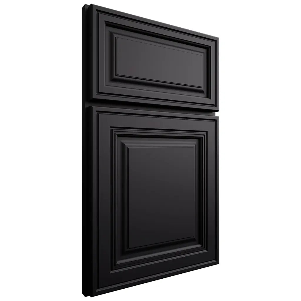 Shiloh Cabinetry Full Overlay Savannah Paintable Black Door