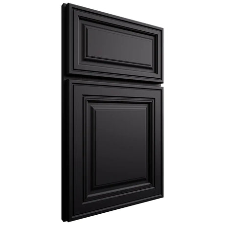 Shiloh Cabinetry Full Overlay Savannah Paintable Black Door