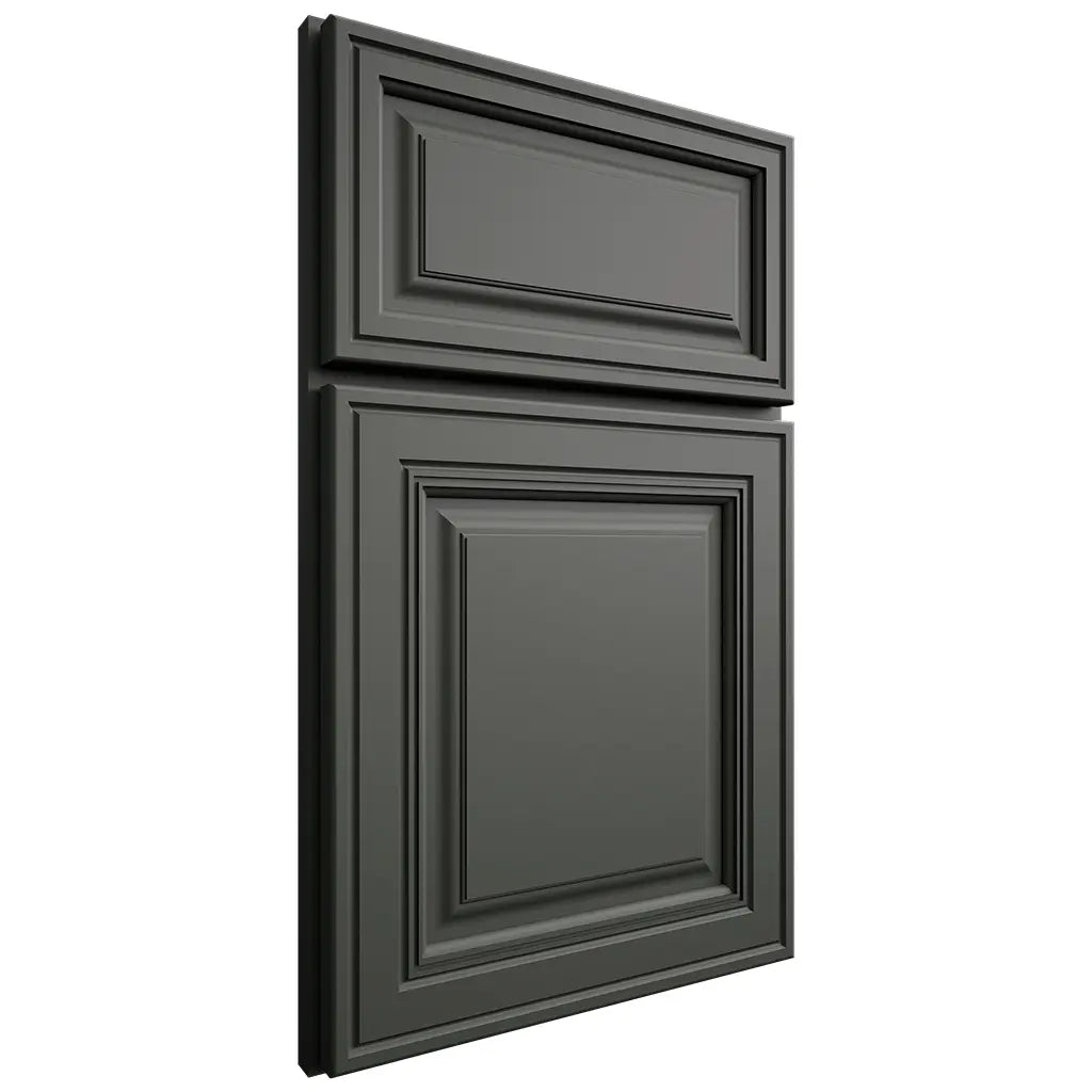 Shiloh Cabinetry Full Overlay Savannah Paintable Pewter Green Door