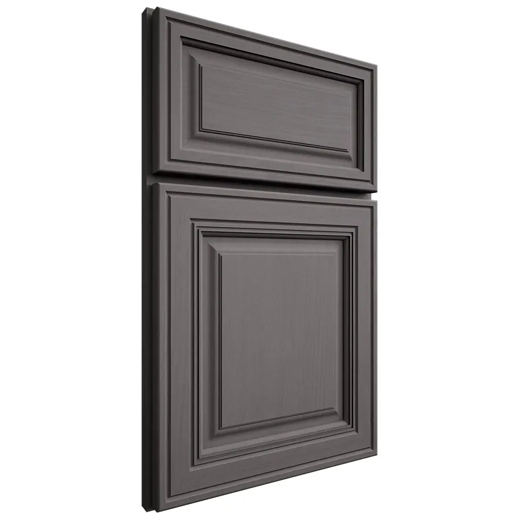 Shiloh Cabinetry Full Overlay Savannah Walnut Plain Cut Cadet Door