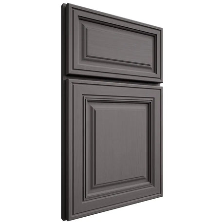 Shiloh Cabinetry Full Overlay Savannah Walnut Plain Cut Cadet Door