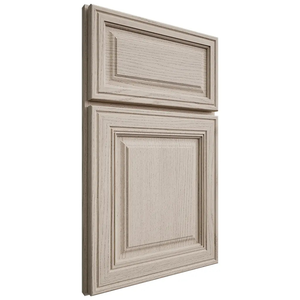 Shiloh Cabinetry Full Overlay Savannah Walnut Plain Cut Seagull Door