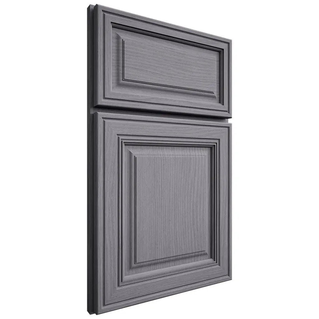 Shiloh Cabinetry Full Overlay Savannah White Oak Plain Cut Cadet Door