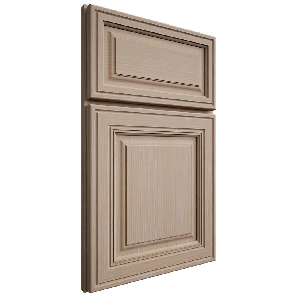 Shiloh Cabinetry Full Overlay Savannah White Oak Rift Cut Straw Door