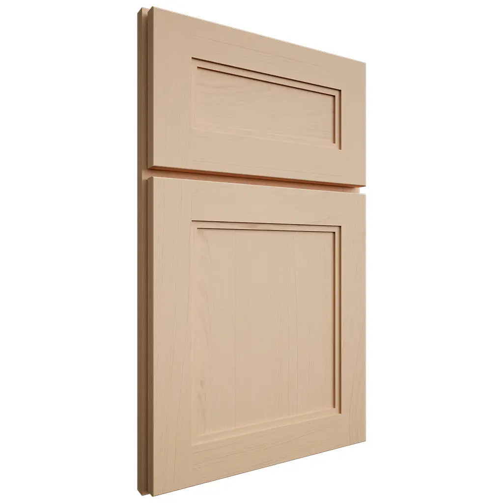 Shiloh Cabinetry Full Overlay Scottsdale Maple Plain Cut Natural Door