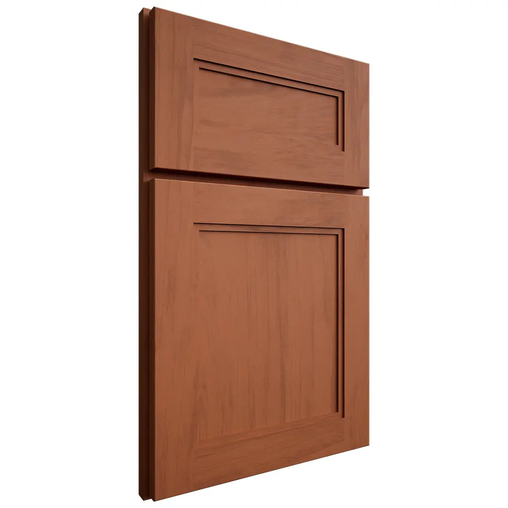 Shiloh Cabinetry Full Overlay Scottsdale Maple Plain Cut Spice Door