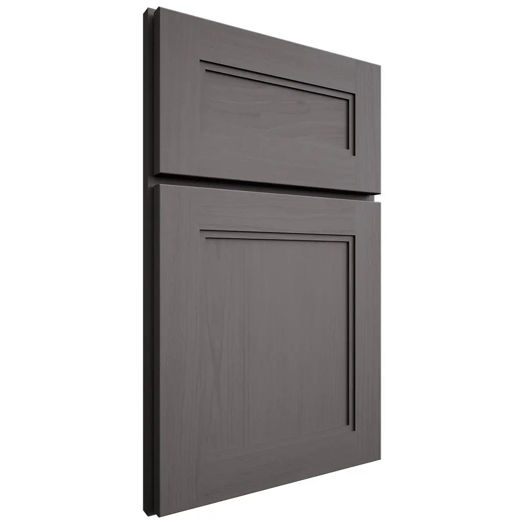 Shiloh Cabinetry Full Overlay Scottsdale Walnut Plain Cut Cadet Door